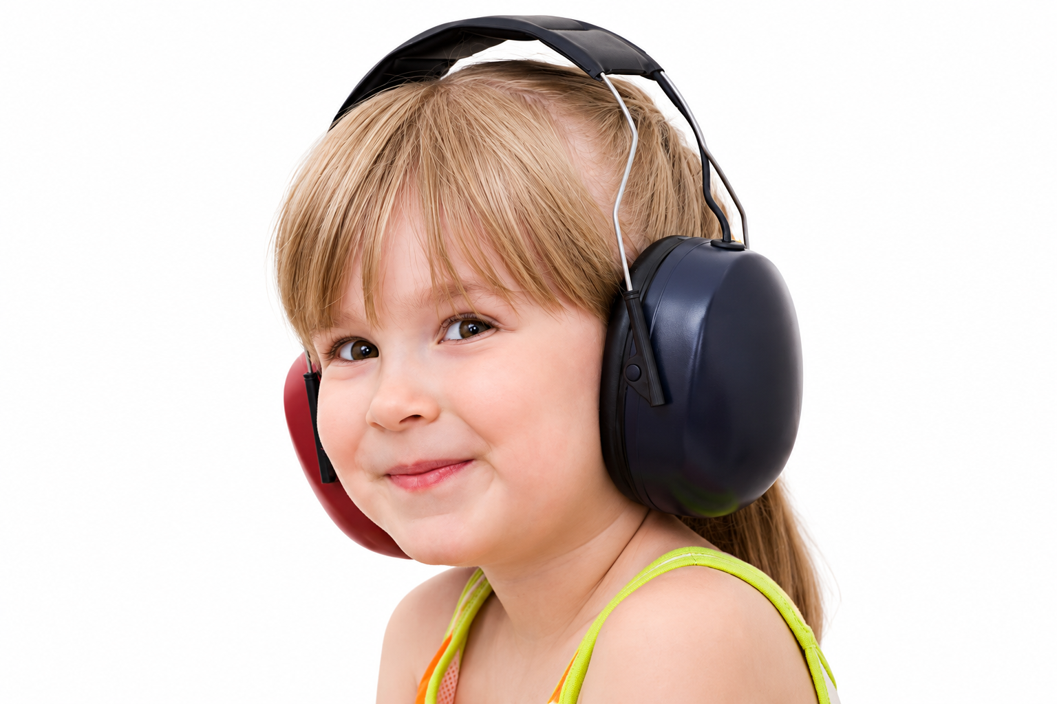 Kinderaudiometrieanlage als Gesamtsystem aus Audiometer, Lautsprechern, Konditionierung, Untersuchungsplatz und Raum