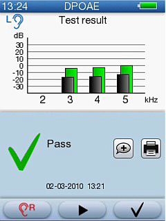 AccuScreen (UNHS) DPOAE Erweiterung