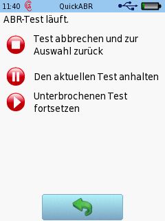 Sentiero Advanced AABR - Steuerungsmöglichkeiten