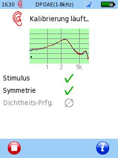 Senti & Sentiero DPOAE - Kalibrierung