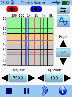 Senti & Sentiero Tinnitus Matcher